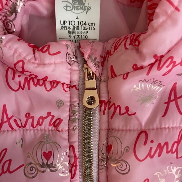 EUC Size 4 Pink Disney princess Jacket - Picture 2 of 4